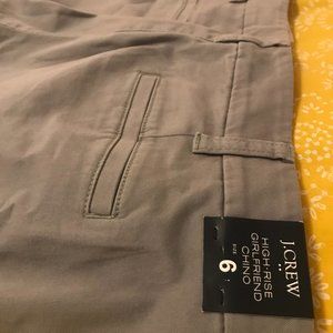J. Crew High Rise Girlfriend Chino